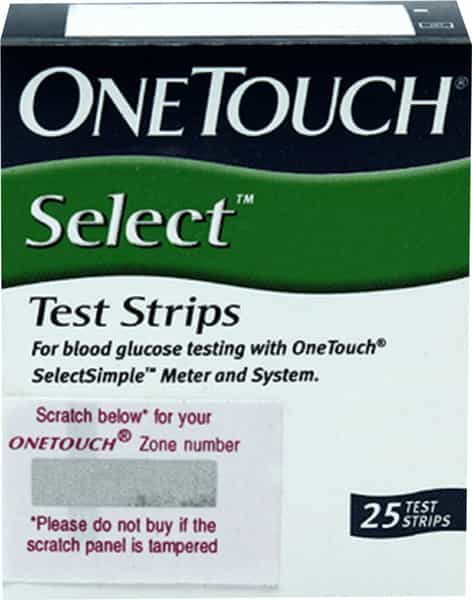 Onetouch Strips 25'S