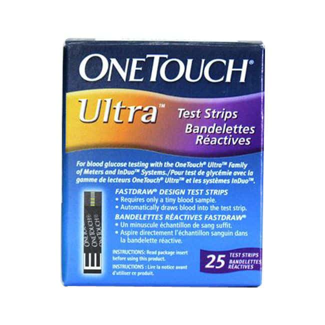 Buy One Touch Ultra Test Strips Box Of 25 Online at Flat 18