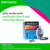 Onetouch Ultra Test Strips | Pack Of 25 Strips | For Use With Onetouch Ultra 2 & Ultra Easy