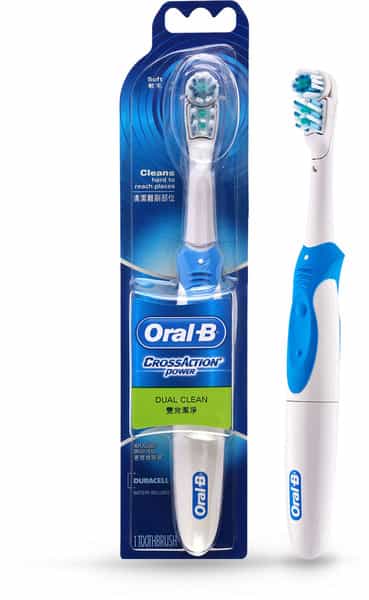 Oral-B Crossaction Battery Powered Toothbrush - 1