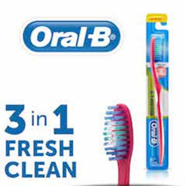 Oral-B Fresh Clean Toothbrush Medium 1 Piece