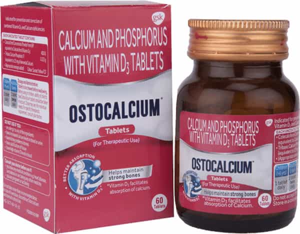 Ostocalcium Bottle Of 60 Tablets