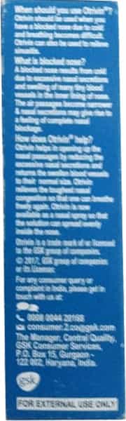 Otrivin Adult 0.1% Nasal Spray