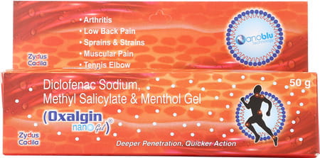 Oxalgin Nano Gel 50gm