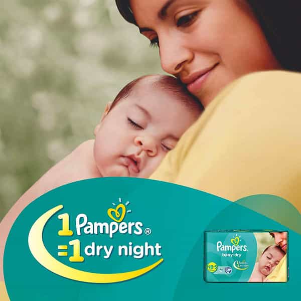 Pampers Baby Diaper Large 5`S