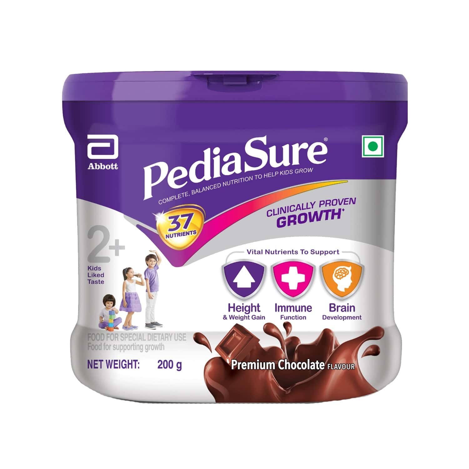 Buy Pediasure Premium Chocolate Child Nutrition Drink Jar Of 200 G