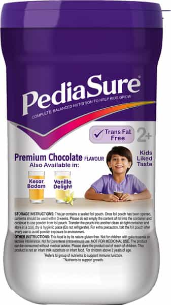 Pediasure Premium Chocolate Child Nutrition Drink Jar Of 200 G