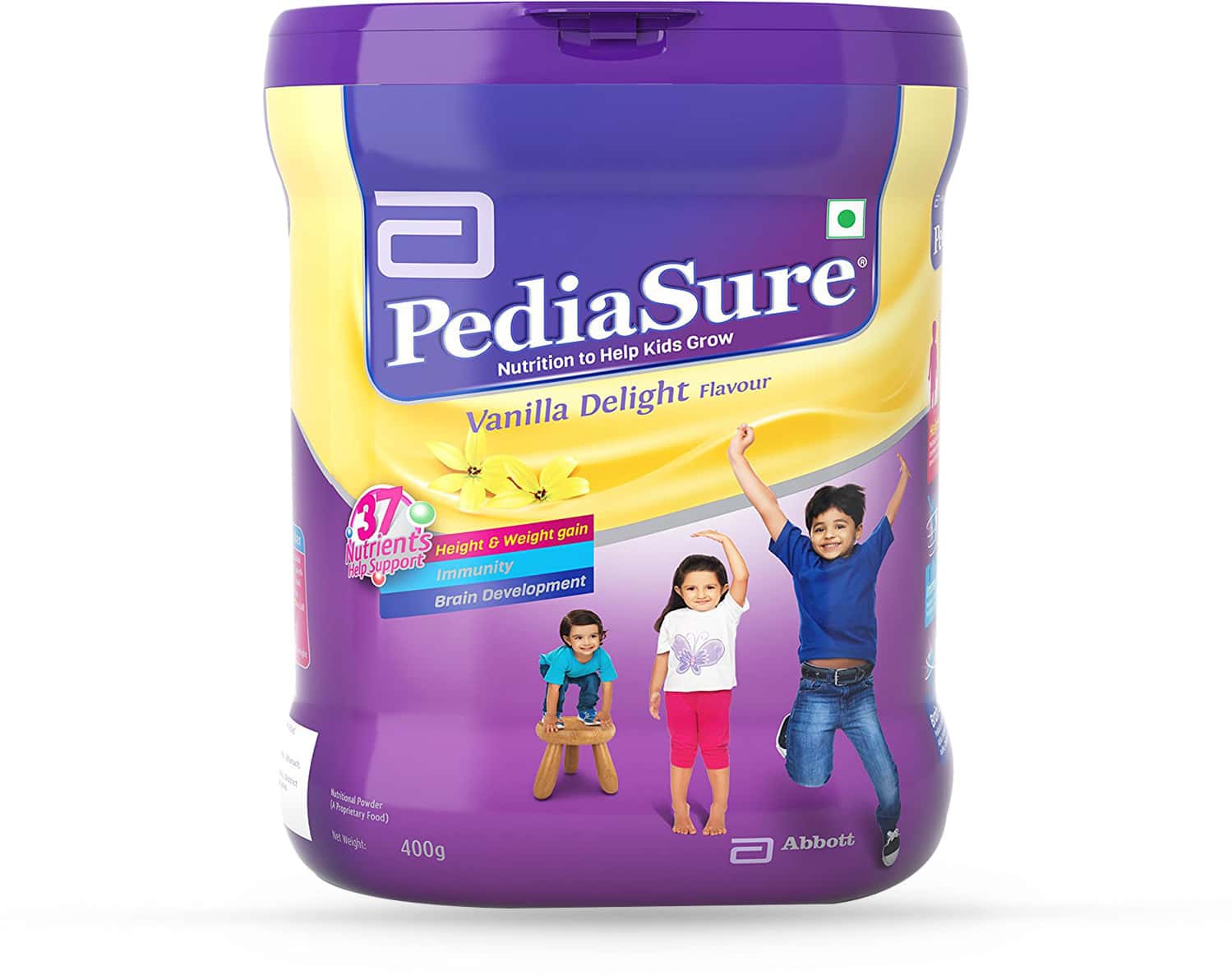 Pediasure Vanilla Delight Child Nutrition Drink Container Of 400 G