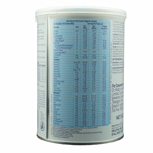 Nestle Peptamen Vanilla Nutrition Drink Tin Of 400 G