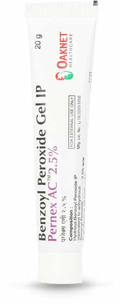 Pernex Ac 2.5% Gel 20Gm