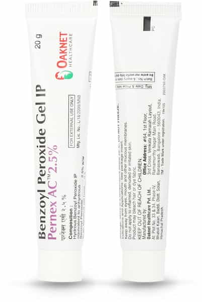 Pernex Ac 2.5% Gel 20Gm