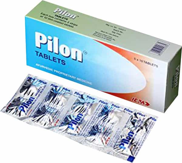 Pilon Strip Of 10 Tablets