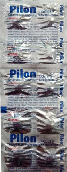 Pilon Strip Of 10 Tablets