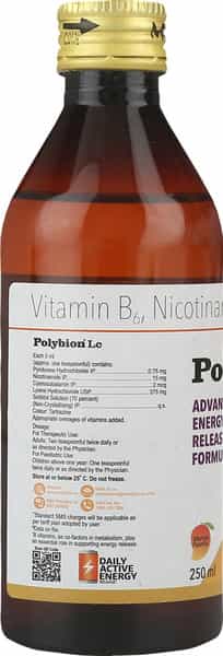Polybion Lc Mango Flavour Bottle Of 250Ml Syrup