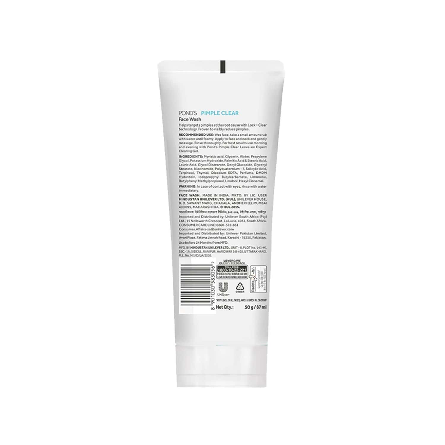 pond's cleansing face wipes 8's