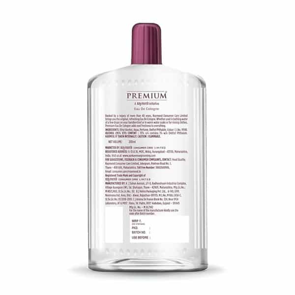 Premium Eau De Cologne Spray 200Ml