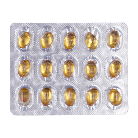 Primosa 500 Mg Evening Primrose Oil Nutritional Supplement For Pms & Mastalgia Strip Of 15 Softgels