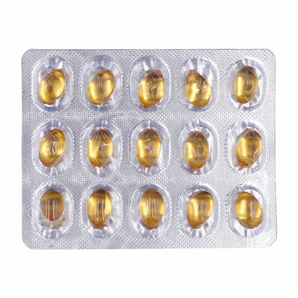 Primosa 500 Mg Evening Primrose Oil Nutritional Supplement For Pms & Mastalgia Strip Of 15 Softgels