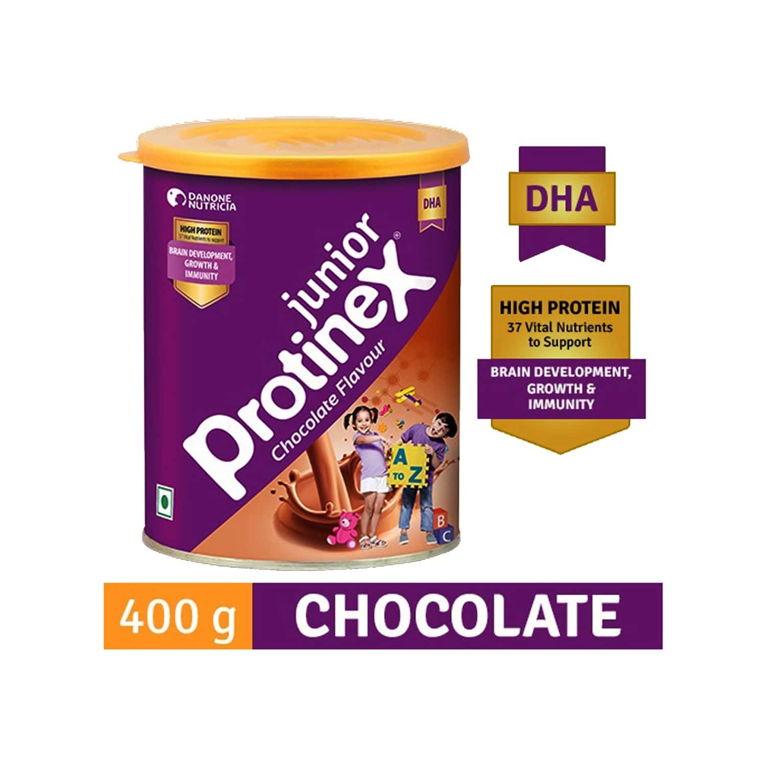 Buy PROTINEX JUNIOR CHOCOLATE CHILD NUTRITION DRINK TIN OF 400 G Online