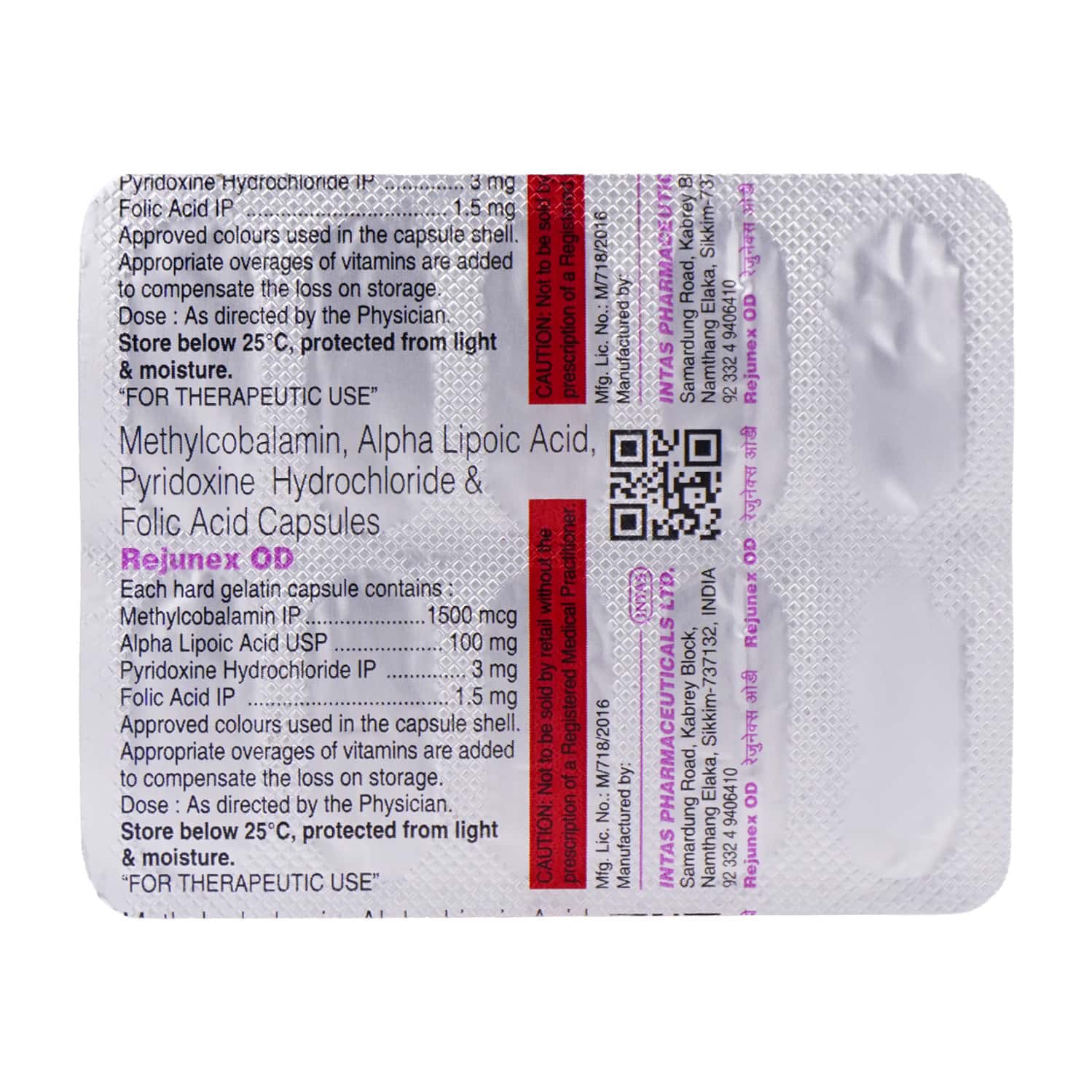 Rejunex Od Strip Of 10 Capsules