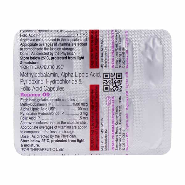 Rejunex Od Strip Of 10 Capsules