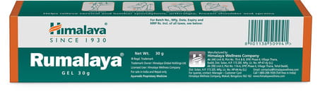 Himalaya Rumalaya Tube Of 30gm Gel