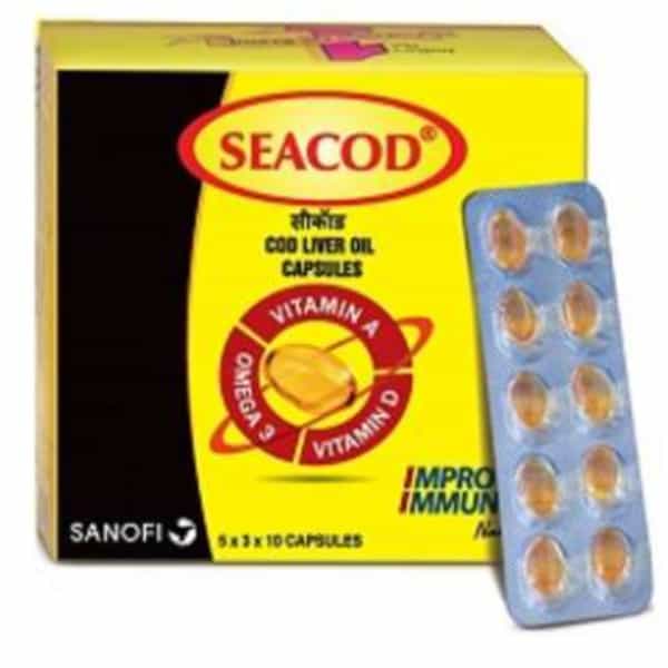 Seacod Bottle Of 10 Capsules
