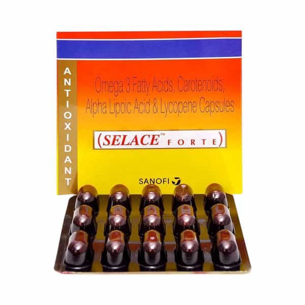 Selace Forte Strip Of 15 Softgel Capsules