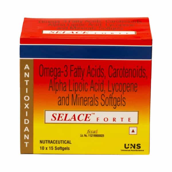 Selace Forte Strip Of 15 Softgel Capsules