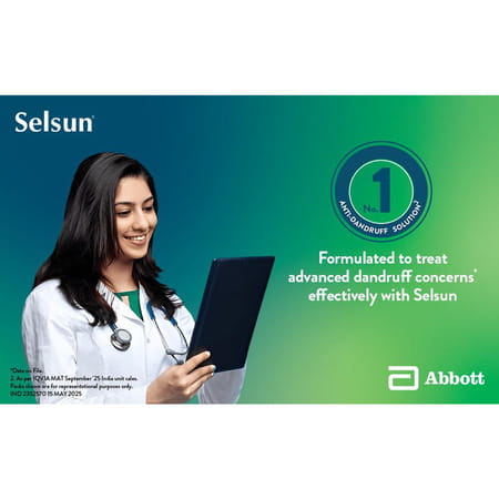 Selsun 2.5% Topical Suspension For Anti Dandruff | Reduces Flaking And Itching | 120ml