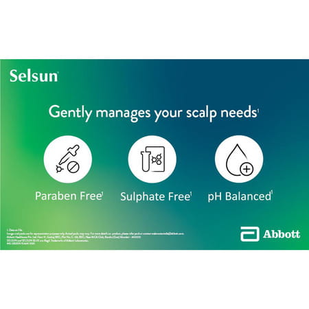 Selsun 2.5% Topical Suspension For Anti Dandruff | Reduces Flaking And Itching | 120ml