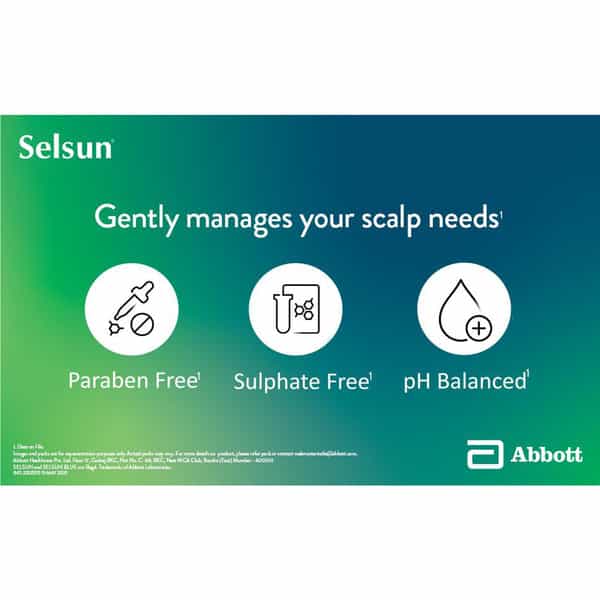 Selsun 2.5% Topical Suspension For Anti Dandruff | Reduces Flaking And Itching | 120Ml
