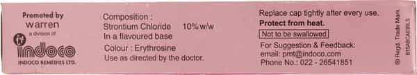 Senolin 10% Tube Of 100Gm Medicated Dental Cream