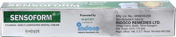 Sensoform Paste 100Gm