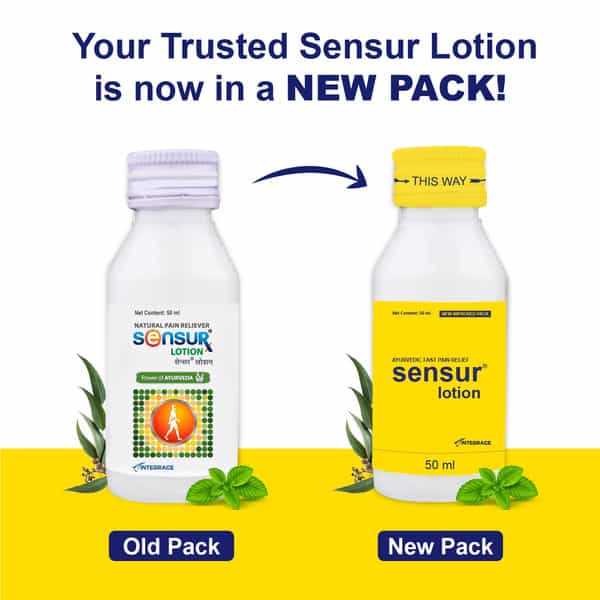 Sensur Ayurvedic Fast Pain Relief Lotion 50 Ml