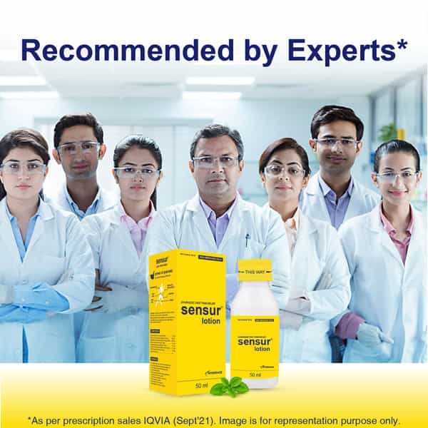 Sensur Ayurvedic Fast Pain Relief Lotion 50 Ml