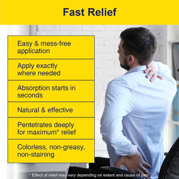 Sensur Ayurvedic Fast Pain Relief Oil Roll On 10 Ml