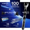 Gillette Mach 3 Manual Shaving Razor Blades (Cartridge) 12 Pieces
