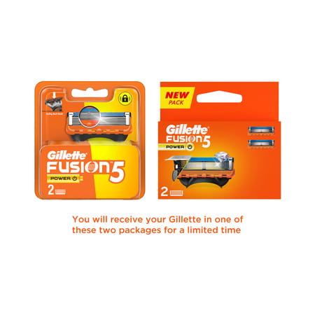 Gillette Fusion Power Shaving Razor Blades Packet Of 2 (Cartridge)