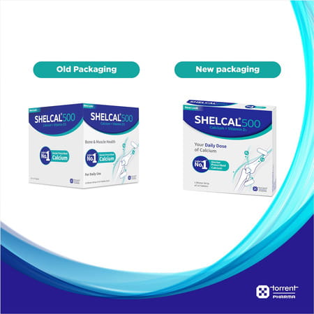 Shelcal 500mg Strip Of 15 Tablets