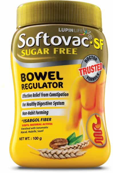 Softovac Sf Bowel Regulator For Constipation Powder 100 Gm