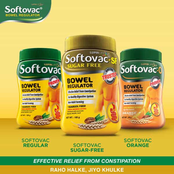 Softovac Sf Bowel Regulator For Constipation Powder 100 Gm