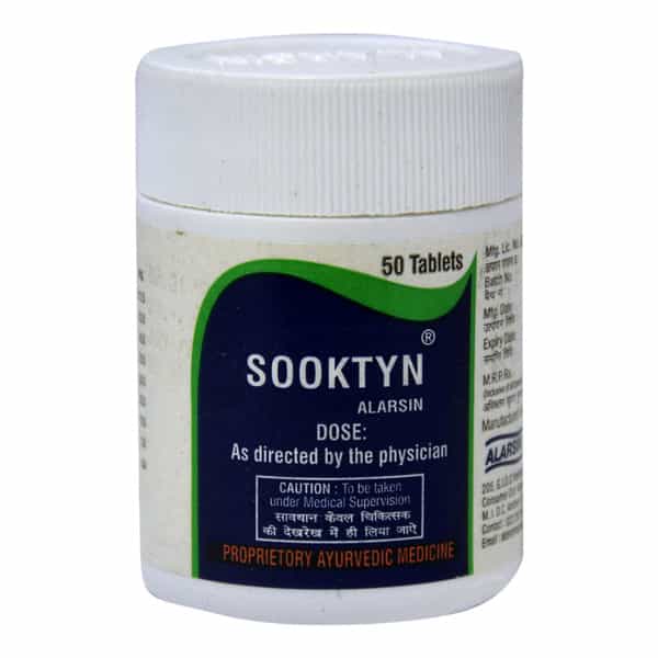 Sooktyn Bottle Of 50 Tablets