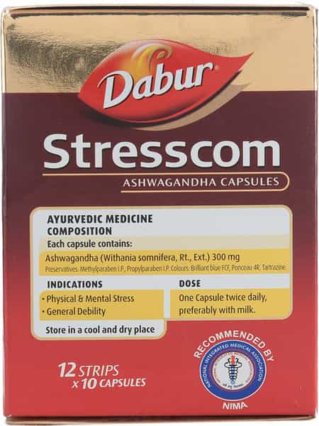Dabur Stresscom 10 Caps
