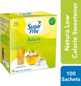 Sugar Free Natura 100 Sachet Sweetener Sachets Box Of 100 'S