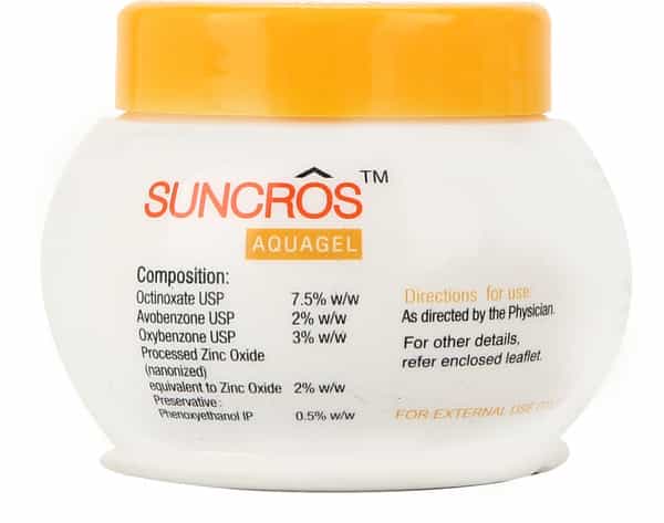 Suncros Aqua Spf 26 Gel 100Gm