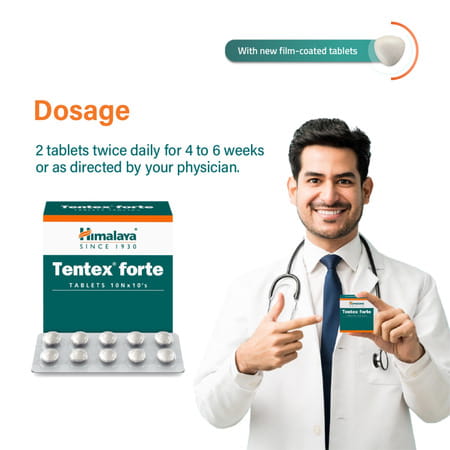 Himalaya Tentex Forte | Tablets | 10 No'S