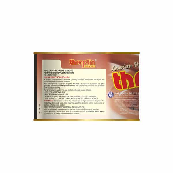 Threptin Chocolate Nutrition Powder Tin Of 200 G