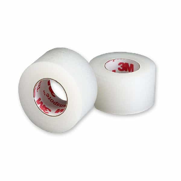 3M Transpore Clear Plastic Tape - 2-Inch