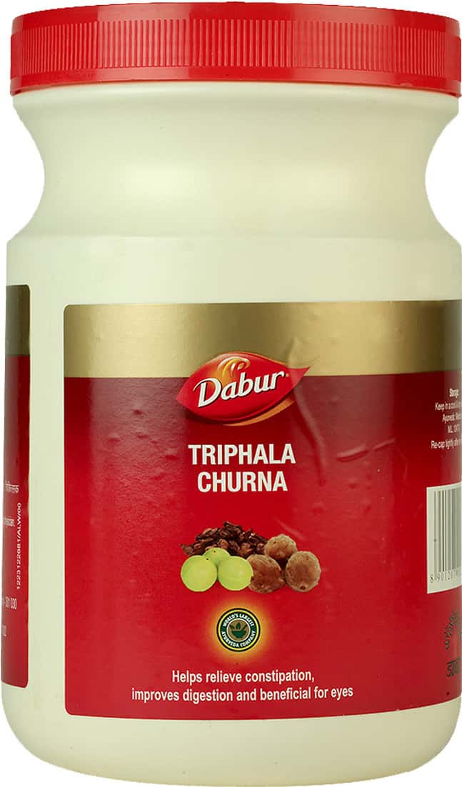Dabur Triphala Churna For Digestion & Constipation Oral Powder Jar 120 Gm